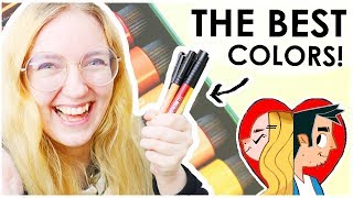 MY BOYFRIEND BOUGHT ME BIRTHDAY ART SUPPLIES!! - Autumn Colors