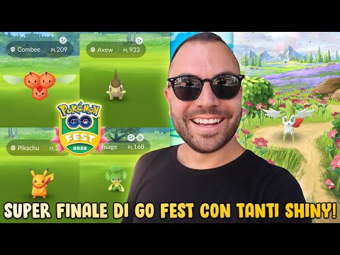 IL MIO FINALE DI GO FEST PIENO DI SHINY E 100% INASPETTATI! - Pokémon GO