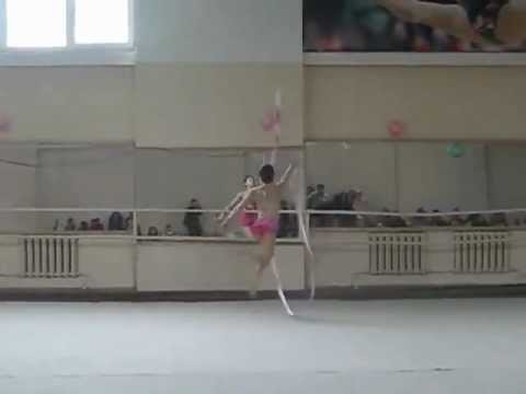 Мякшева Регина 1996г, КМС,г.Бишкек Кыргызстан (лента).flv