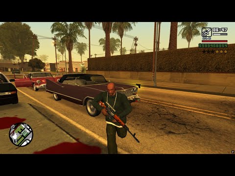 GTA San Andreas - El Corona Rampage and Shootout + Six Star Escape