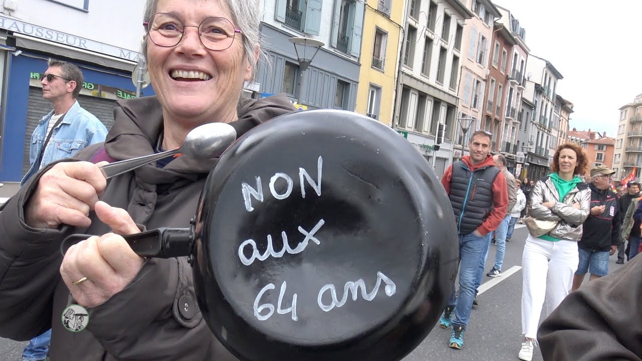 1er Mai : Grosse participation au Puy-en-Velay.