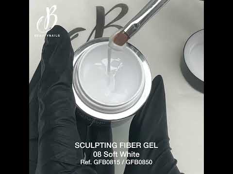 SCULPTING FIBER GEL 08 SOFT WHITE - 50 G