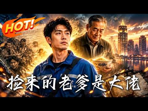 🔥他把落魄老爹接回家，谁料老人竟是集团董事长！前任一家抢拆迁款、对手处处刁难，王华靠一碗炸酱面逆袭，亲爹身份也藏不住了！《捡来的老爹是大佬》#盛世短剧#短剧#AI短剧#逆袭#漫剧#玄幻#修仙#搞笑#甜