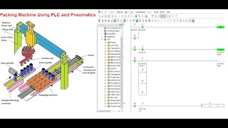 Industrial Packing Machine using PLC and Pneumatics-Part2