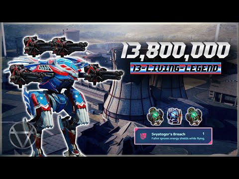 [WR] 🔥 13.8 Million Damage & 13 Living Legend w/ Razdor Fafnir – Mk3 Gameplay | War Robots