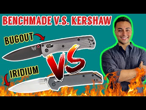 BENCHMADE Bug Out VS. KERSHAW Iridium | Battle of the Blades! | Which Is Best For Everyday Carry?