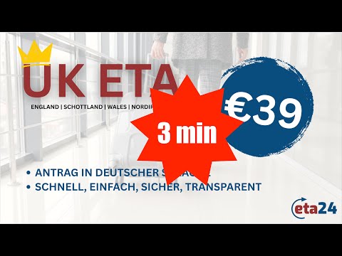 UK ETA in deutsch beantragen. So wird's gemacht, in weniger als 3 Minuten.