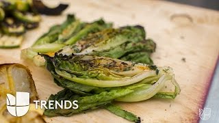 Cómo preparar corazones de lechuga a la parrilla