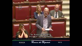 GIACHETTI: "QUESTA MAGGIORANZA SCAPPA DAL CONFRONTO PARLAMENTARE CONTINUAMENTE A COLPI DI FIDUCIA"