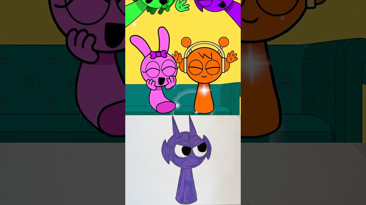 #sprunki #animation #cartoon #painting #funny #sprunkianimation #sprunkiincredibox #sprunkifriends
