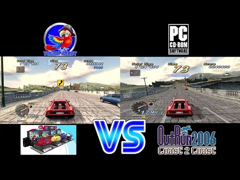 Outrun 2 SPDX Vs PC Outrun 2006 C2C (OR2 Route B) Teknoparrot/PC