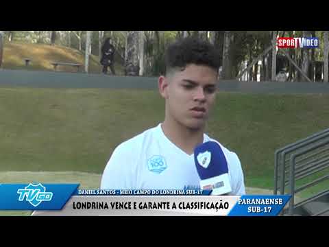 DANIEL SANTOS - MEIO CAMPO DO LONDRINA SUB-17