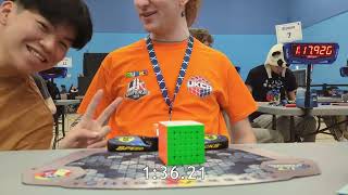 1:39.05 PR/overall PB 6x6 mean, and 1:34.38 PR single | 1st place at Scottish Championship 2025!