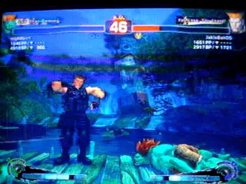 SSF4 AE Guile (JakIsBak05) Vs. Blanka (NightHowl)