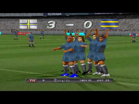 Winning Eleven 2002 - PS1 - Master League