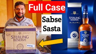 Sterling Reserve B7 Whisky Full Case Unboxing and Review | The Whiskeypedia