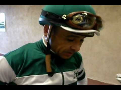 Mike Smith N Lady Of Shamrock Take American Oaks Hollywood Park 2012