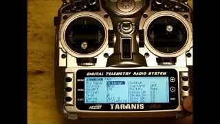 FRSKY TARANIS PLUS  TRIM BACKWARDS SERVO REVERSE FIX