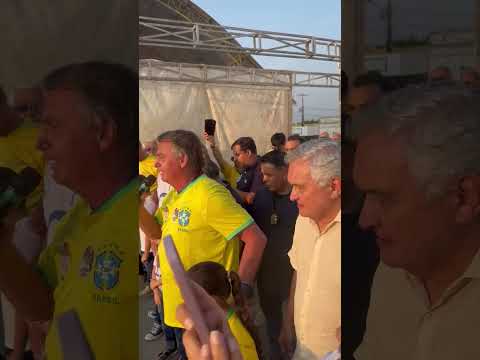 uma honra pra min ser locutor de Bolsonaro #lajes Rio grande do norte