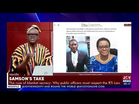 The ruse of blanket secrecy: Why public officers must respect the RTI Law | Samson's Take