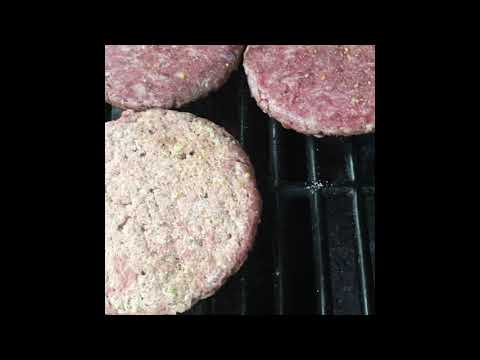 Grilling frozen Hamburgers