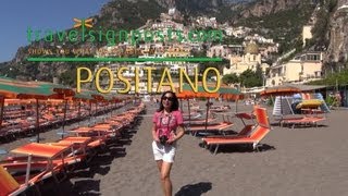 preview picture of video 'Positano: Live from Spiaggia Grande Beach'