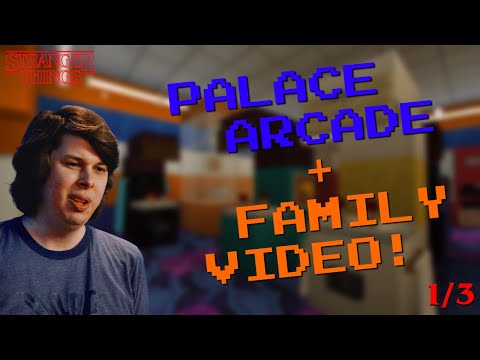 How to build The Palace Arcade and Family Video from Stranger Things in Minecraft! [1/3]