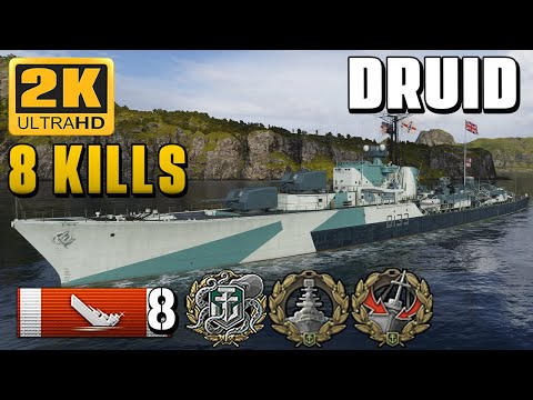 Druid: 4 enemy DD's destroyed