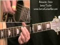 How To Play James Taylor Blossom (intro only ...