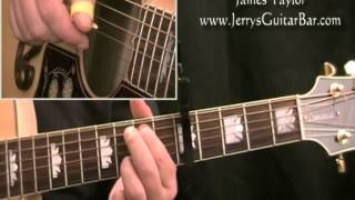 How To Play James Taylor Blossom (intro only)