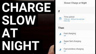 How to Schedule Samsung Galaxy Devices to Charge Slower at Night