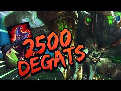 2500 DE DÉGÂTS AVEC LE Q SPELL DE WARWICK !