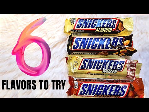 SNICKERS Chocolate * I have tasted 6 flavors, how about you?