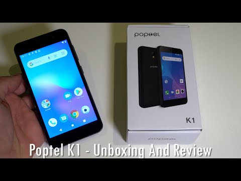 Poptel K1 - Ultra Budget Smartphone For $45 - Unboxing And Review