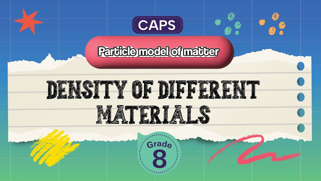 [GRADE 8] Density of different materials