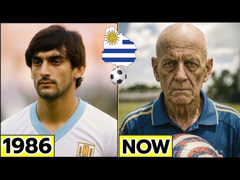Uruguay 🇺🇾 World Cup 1986 Squad ⚽ Then and Now