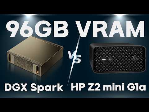 젠슨황 vs 리사수 AI 슈퍼컴퓨터 대결, DGX Spark와 닮은 듯 다른 매력의 AMD AI Max+ Pro 395가 탑재된 [HP Z2 mini G1a 리뷰]