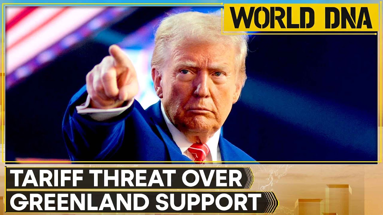 World DNA LIVE: U.S. Threatens Tariffs on Greenland Backers | WION