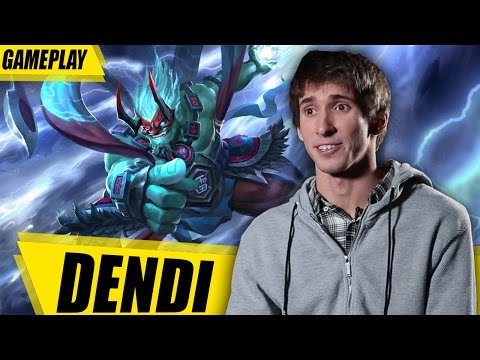 Dendi Storm Spirit Gameplay Dota 2