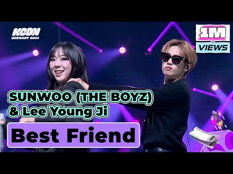 [KCON GERMANY 2024] SUNWOO X LEE YOUNG JI - Best Friend (원곡: Saweetie) | Mnet 241031 방송