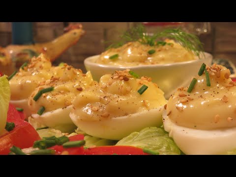 MES ŒUFS MAYONNAISE maison Mère Mitraille comme au restaurant sur Gourmandises TV