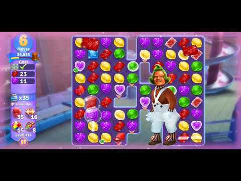 Willy Wonka's World of Candy - Level 274 Complete
