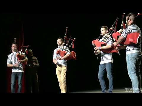 2017 Quatuor Lann Bihouée  Concours quatuor cornemuses Kemper 16 déc