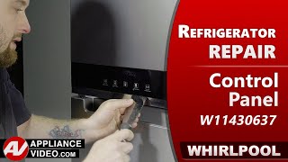 Whirlpool Refrigerator - Control Panel Has Cosmetic Damage