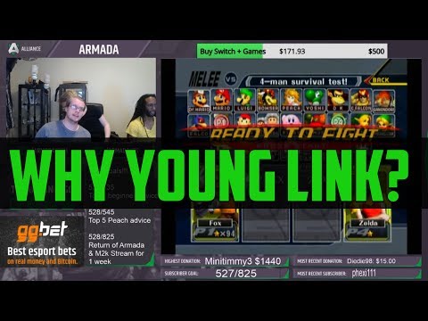 Why Armada used to go Young Link vs Hungrybox