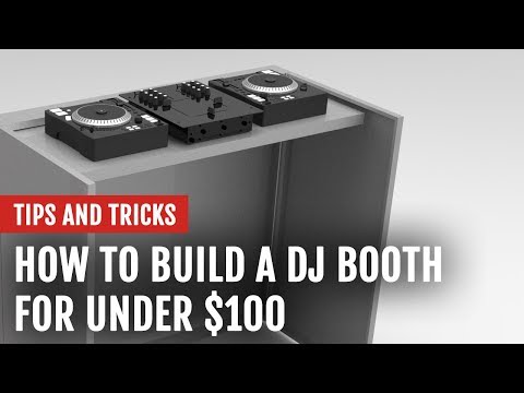 How to Build a DJ Booth for Under $100