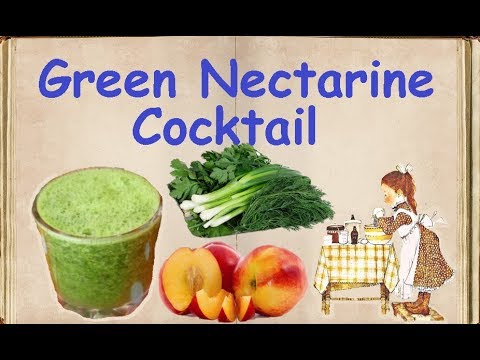 Green Nectarine Cocktail / Book of recipes / Bon Appetit