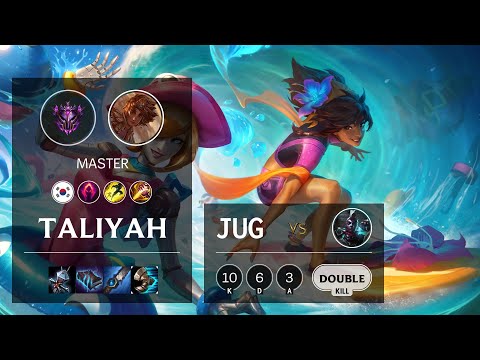 Taliyah Jungle vs Ekko - KR Master Patch 10.16