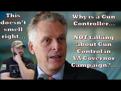 Why would a Clinton Gun Grabber be silent on Gun Control in Campaign… Something is off in VA… Thumbnail
