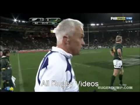 Rene Ranger big Hit on Zane Kirchner